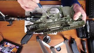 Sig MPX C02 Air Rifle  tear down part 1 [upl. by Avahc]