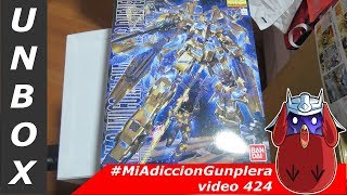 MAG  Unbox  MG 1100 Unicorn Gundam 03 Phenex Bandai [upl. by Ennovyhs]