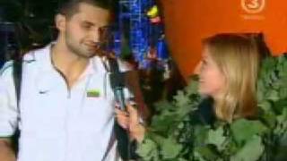 LKleiza drunkFunny interview kleiza girtas D [upl. by Attlee217]