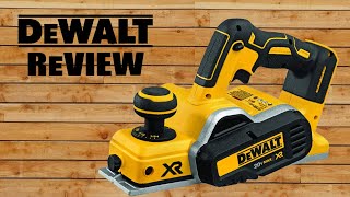 Dewalt Cordless Planer DCP580NXE professional Review [upl. by Eiramit]