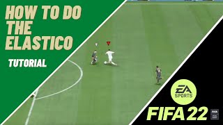 FIFA 22 SKILLS ELASTICO TUTORIAL [upl. by Iaj]