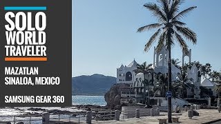 Ave Del Mar Mazatlan Sinaloa Mexico in 360 Degree Pt2 [upl. by Ytrebil]