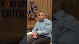 Fortuna CríticaTestosterona causa estresse e problemas cardíacos shorts talkshow saude [upl. by Attikin]