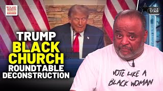 Roland DECONSTRUCTS Trump STRAIGHTA LYING During Black Church Roundtable In Michigan [upl. by Girard]