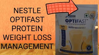 Nestle optifast weight management and loss in hindi [upl. by Hairahcaz]