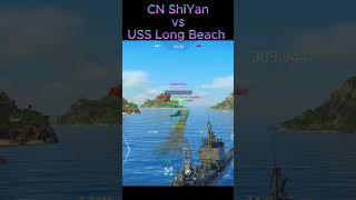 USS Long Beach Better Than CN ShiYan😎😎  Modern warships [upl. by Stanfield]