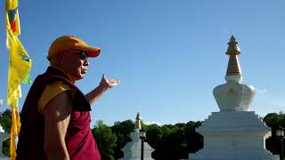 Explaining the Stupas at Padma Samye Ling in Upstate New York [upl. by Bronez]