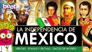 🇲🇽 LA INDEPENDENCIA DE MEXICO Historia causa resumen [upl. by Nami]