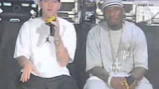 Eminem Talks About Discovering 50 Cent amp More  2003 Interview [upl. by Orenid]