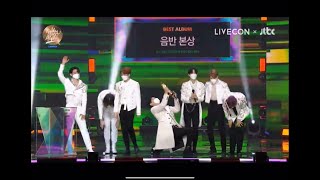 210110 GOT7  Winning Bonsang Best Album at 35th Golden Disc Awards [upl. by Silloh907]