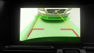 Volvo XC60 XC70 V70 S80  how to use the parking camera [upl. by Eletnahc]