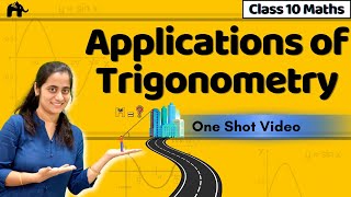 Some Applications of Trigonometry Class 10 Maths  NCERT Chapter 9  CBSE [upl. by Lennej]