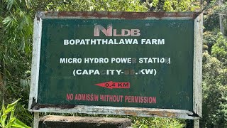 Micro Hydro power station of NLDB Bopaththalawa Farm  Sri Lanka [upl. by Ibocaj]