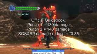 DMC4SE Vergil Beowulf Charge amp Distortion Damage test with more detail [upl. by Condon660]