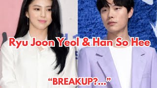 Ryu Joon Yeol amp Han So Hee draw attention to Delusion amid BREAKUP NEWS [upl. by Sebastiano409]