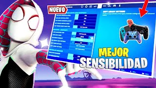 🥇 La SUPER mejor SENSIBILIDAD para FORTNITE PS4 amp XBOX TEMPORADA 4 Mejor configuración PARA MANDO [upl. by Heins]