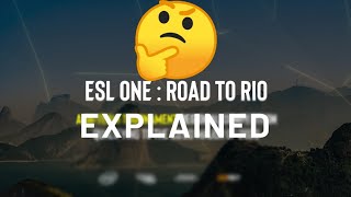 ESL One Rio CSGO Major Format Explained [upl. by Targett]