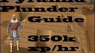 Pyramid Plunder Guide  350K XP Per Hour [upl. by Goodard]