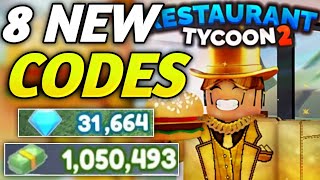 LATEST⚠️ RESTAURANT TYCOON 2 CODES  ROBLOX RESTAURANT TYCOON 2  RESTAURANT TYCOON 2 CODE [upl. by Jemima389]