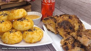 COKE CHICKEN THIGHS RECIPE  BRAZILIAN CHEESE BUNS [upl. by Eirlav]