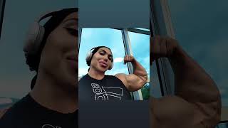 nataliya kuznetsova flexing huge biceps 💪 💓 [upl. by Anoniw]