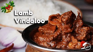 Lamb Vindaloo Recipe  Mutton Vindaloo  Spicy Lamb Curry  Restaurant Style Mutton Curry  Cookd [upl. by Ylicec]