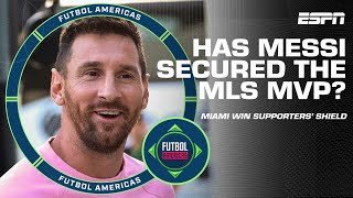 ‘NO DEBATE’ Has Lionel Messi secured the MLS MVP after performance vs Columbus  ESPN FC [upl. by Anwat]