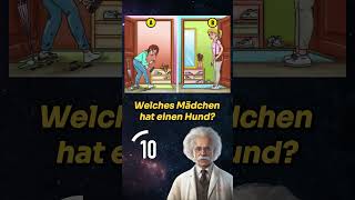 Welches Mädchen hat einen Hund 🕵️ LustigeFrage7P quiz fragen [upl. by Aneekahs881]