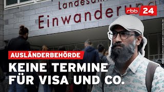 TerminChaos beim Landesamt für Einwanderung in Berlin [upl. by Helban]