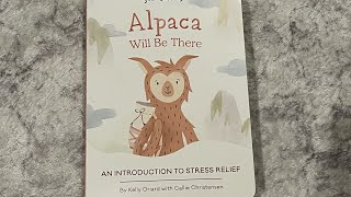 Slumberkins Alpaca Will Be There An Introduction To Stress Relief [upl. by Aniahs]