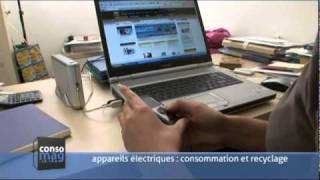 Appareils électriques  consommation et recyclage  Consomag [upl. by Everett]