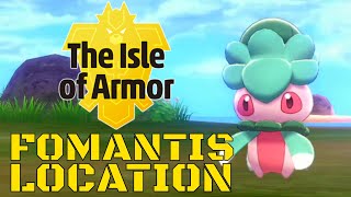 Pokemon Sword And Shield Fomantis Location Isle Of Armor Pokemon [upl. by Timotheus821]