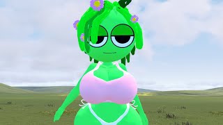 NEW WHATS INSIDE GREEN VINERIA SPRUNKI in Garrys MOD [upl. by Anekahs]