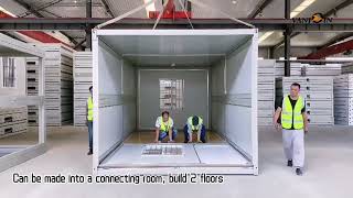 Easy Fold Container Houses [upl. by Colby]