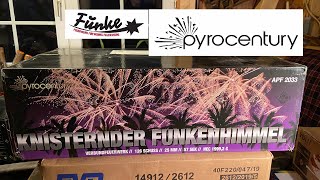 Pyrocentury Knisternder Funkenhimmel  KUNTERBUNTER Fächer Verbund [upl. by Trotter]