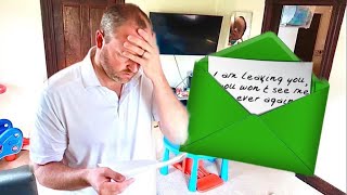 Leaving My HUSBAND With ONLY A GOODBYE Letter [upl. by Arenahs]