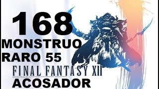 FINAL FANTASY XII parte 168 ACOSADORITHUNO monstruo raro 55 de 80 [upl. by Ailet331]