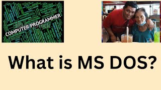 What is MS DOS [upl. by Eivol]