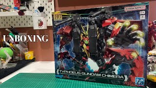 Unboxing Typhoeus Gundam Chimera [upl. by Latrell759]