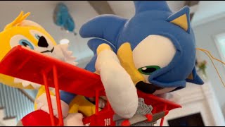 Sonic the Hedgehog 2 2022 Movie  Plushy Trailer  5year old recreates trailer with plushies [upl. by Enigroeg80]