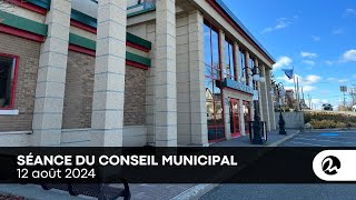 20240812 conseil municipal de RouynNoranda [upl. by Euell]