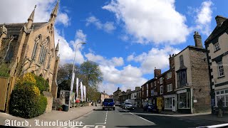 English Towns 4k  Alford Lincolnshire [upl. by Yrakcaz913]