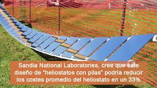 Un nuevo diseño de heliostato podría llevar los costes de la termosolar a mínimos históricos [upl. by Marlena]