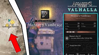 quotMentors Vambracequot Superior Bracers Location Guide  Assassins Creed Valhalla [upl. by Siramed]