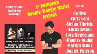 🔴 European Boogie Woogie Masters Jam Session [upl. by Davilman]