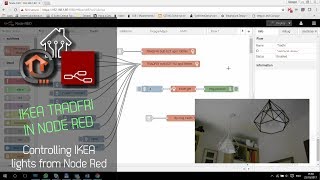 Controlling IKEA Tradfri lights from Node Red [upl. by Phillipe]