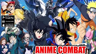 Anime Combat Gameplay  RPG Android iOS [upl. by Embry]