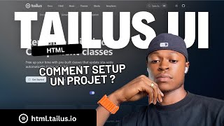 Tailus ui html  Comment setup un projet web [upl. by Yur]