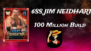 Jim Neidhart “Hart Foundation” 6SS Gameplay 100M Damage  WWE CHAMPIONS Game  Numbers Build [upl. by Eesdnil14]