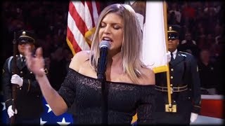 Fergie BUTCHERS The US National Anthem [upl. by Terrijo827]